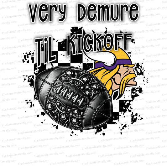 Very Demure Til Kickoff Vikings