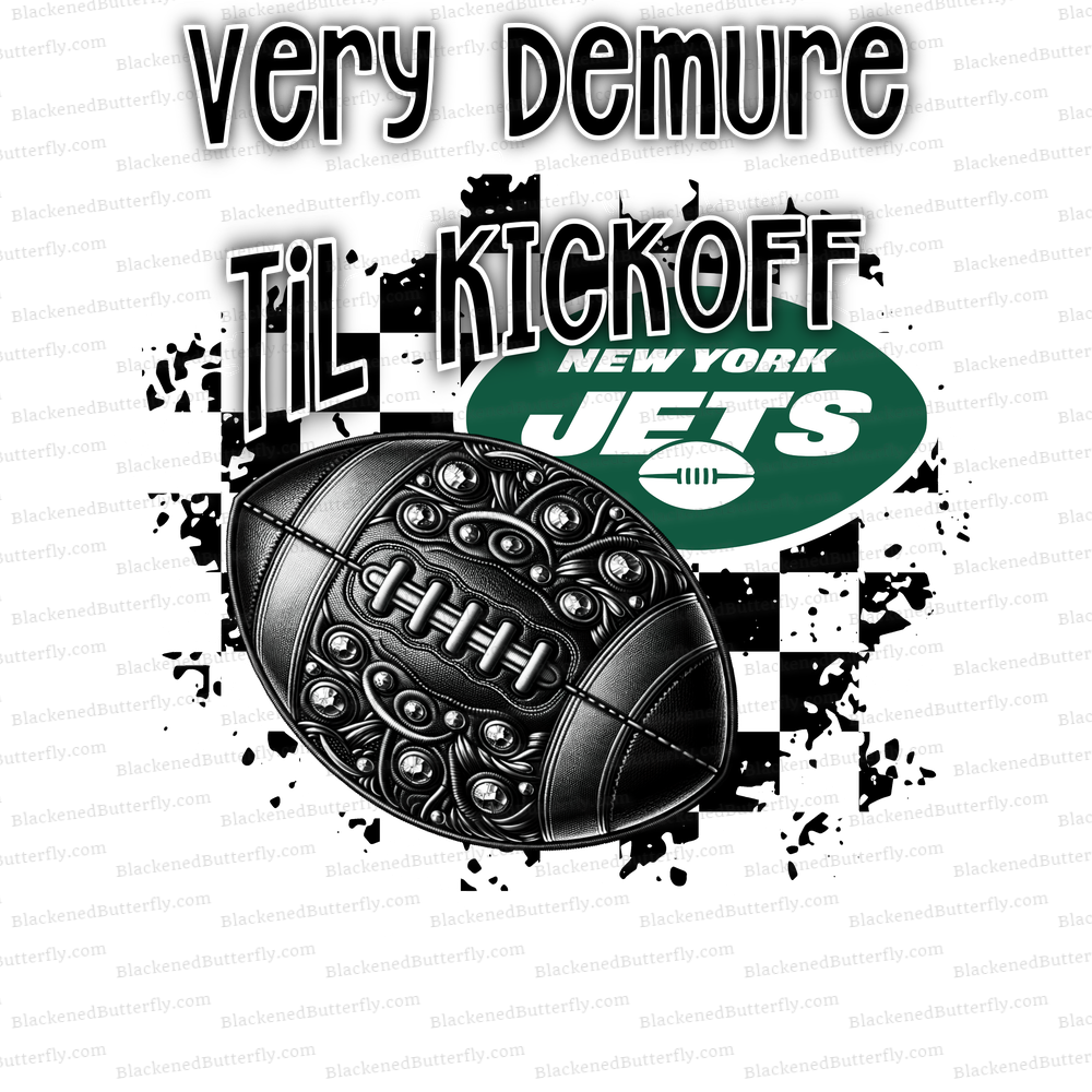 Very Demure Til Kickoff Jets