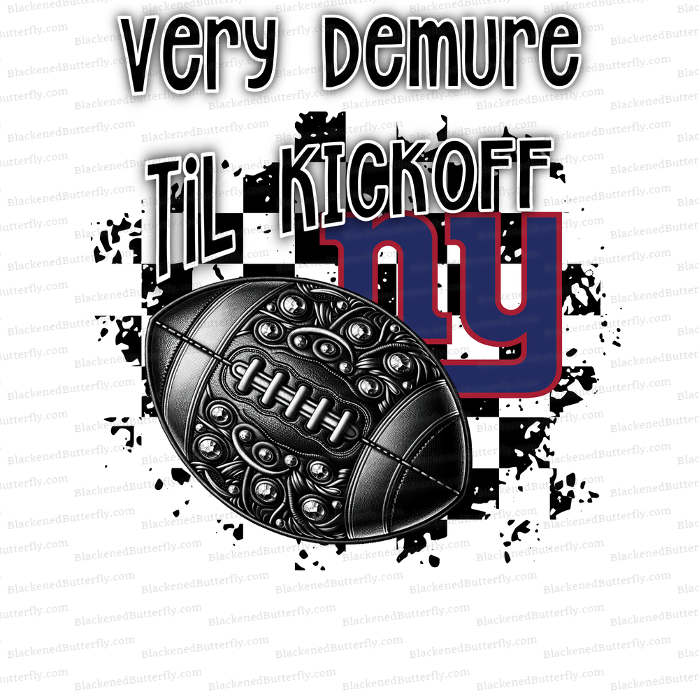 Very Demure Til Kickoff Giants