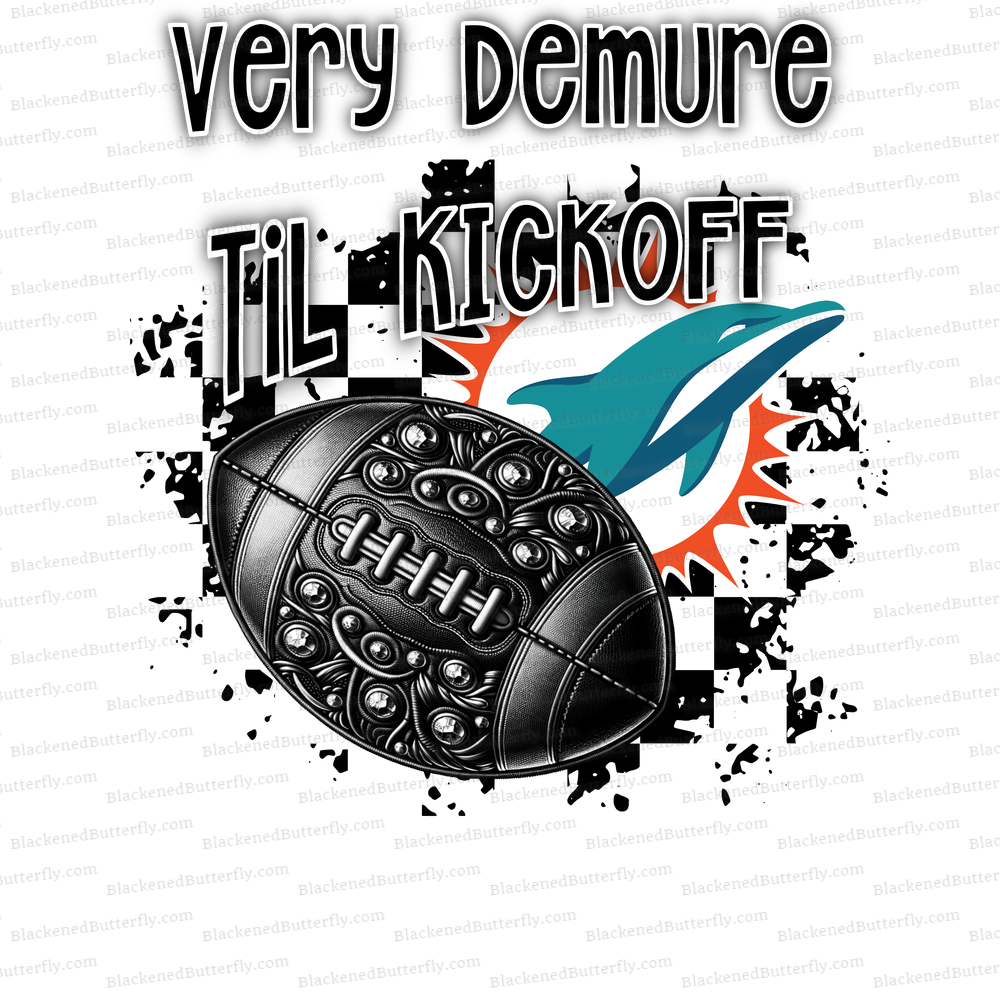 Very Demure Til Kickoff Dolphins