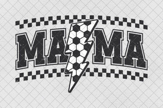 Lightning Bolt Soccer Mama Retro