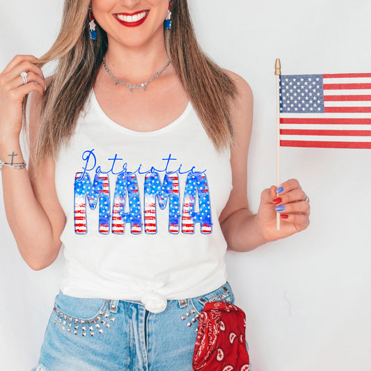 Patriotic Mama And Mini