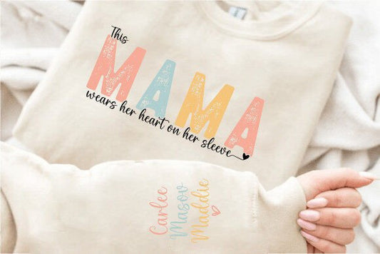 This Mama Wears Her Heart on Her Sleeve