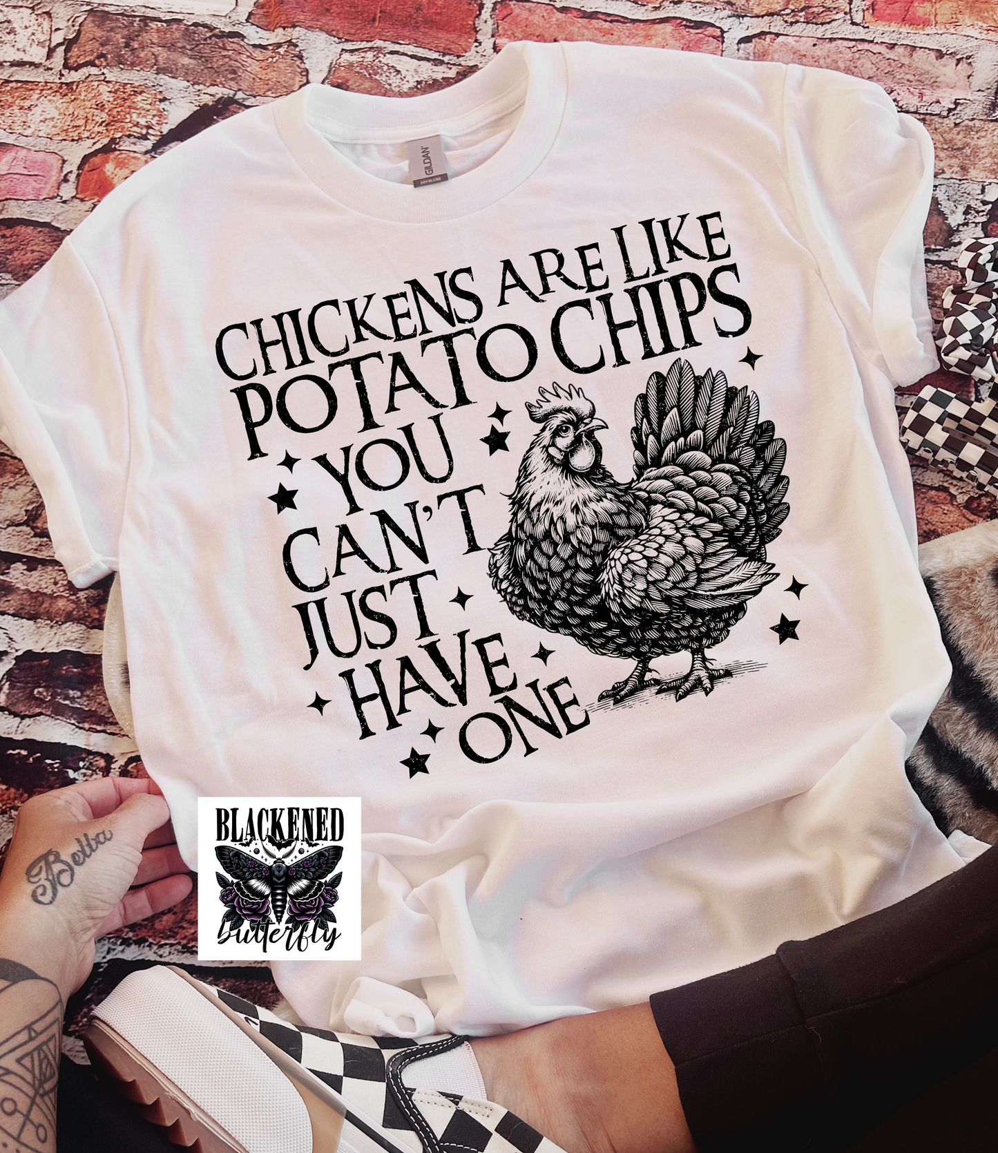 Chickens Are Like Potato Chips (Finished Product)