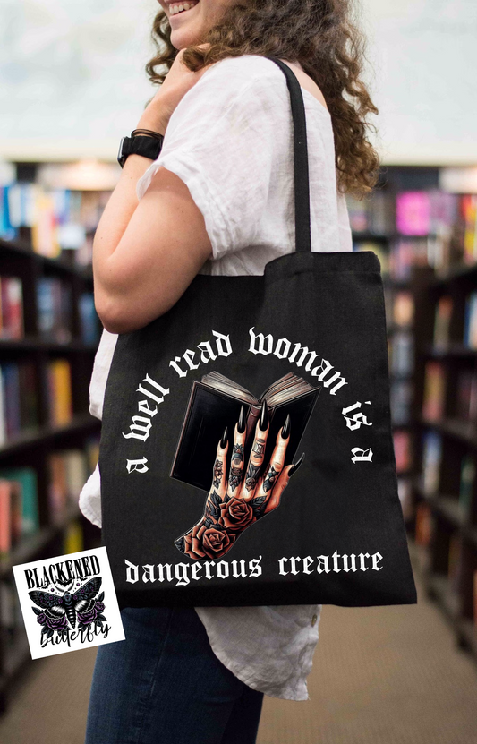 A Well Read Woman Is A Dangerous Creature (Finished Product)