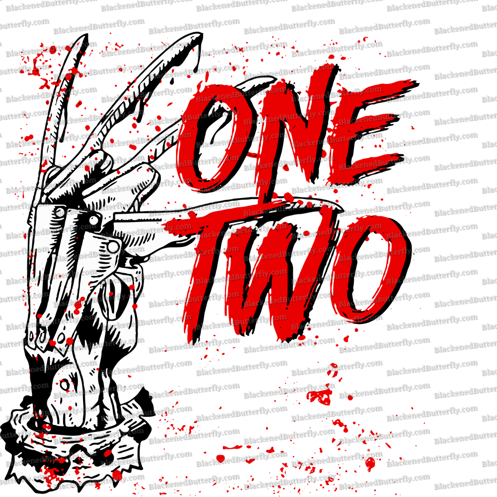 One Two Freddy's Coming (White or Black)