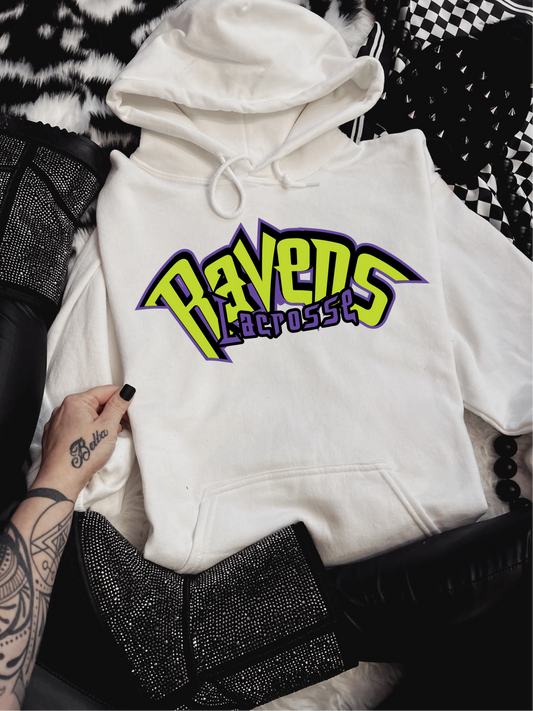 Ravens (White Hoodie)